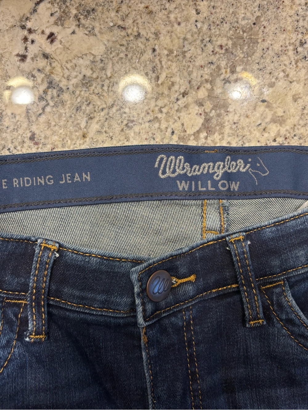 Wrangler Willow Riding denim boot cut denim Jeans size 3 x 32 - Picture 8 of 10